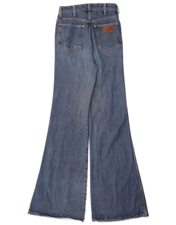 WRANGLER Dame Wanderer High Rise Flared Jeans W24 L34 Blå Lyocell