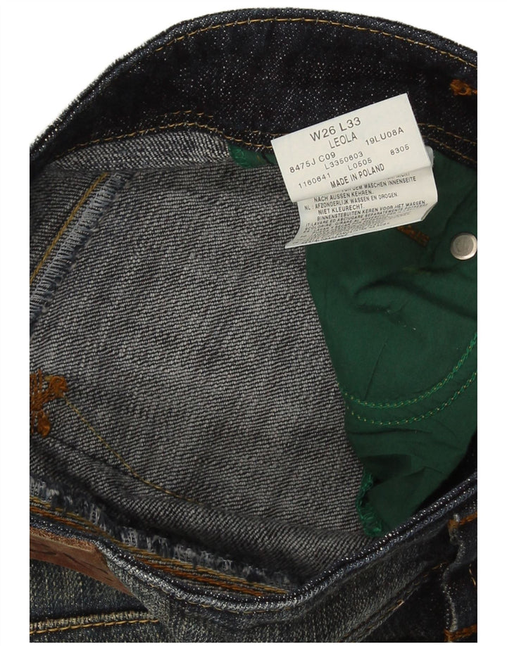 Lee Dame Leola Bootcut Jeans W26 L33 Marineblå Bomuld