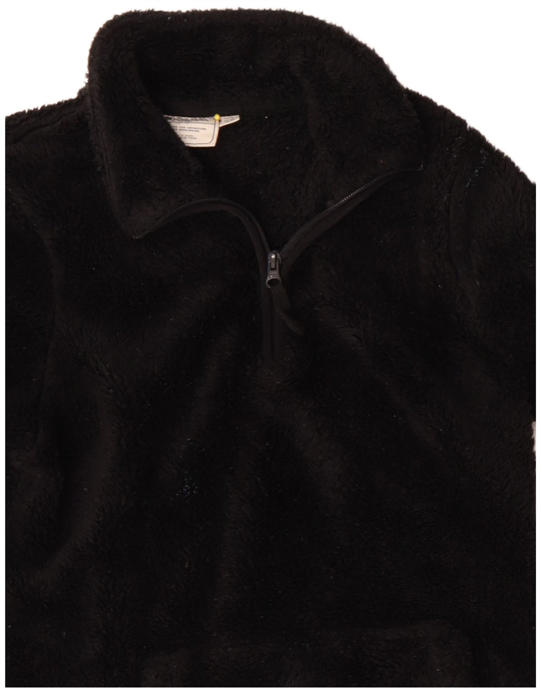Mountain Warehouse Dame Fleece Jumper med lynlås DK 12 Medium Sort