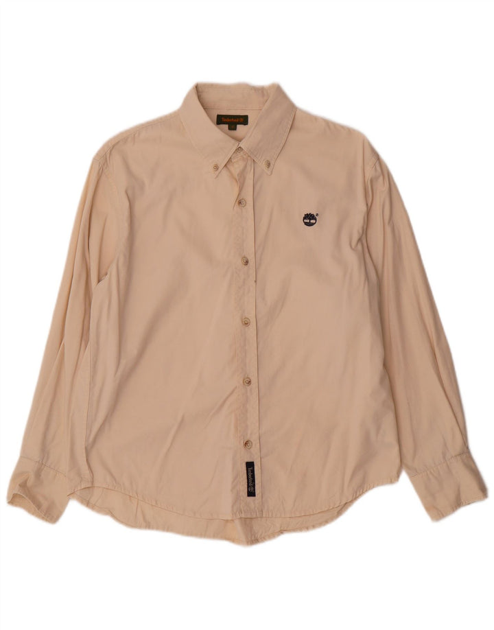 Timberland drengeskjorte 11-12 år beige bomuld