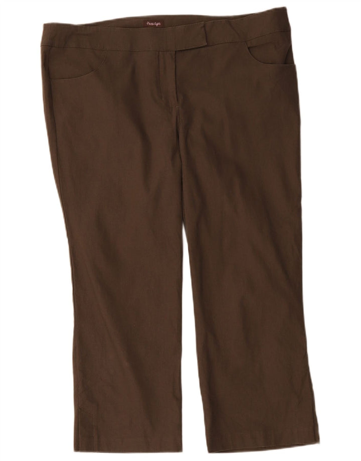 Phase Eight Dame Capri Bukser W28 L23 Brun Polyester