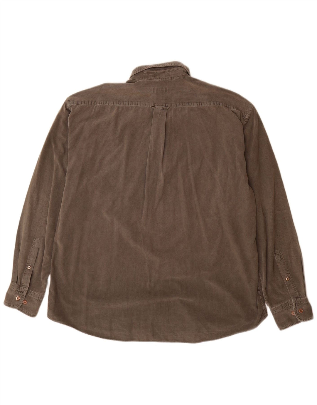 Gant Herre Corduroy Regular Fit skjorte XL grå bomuld