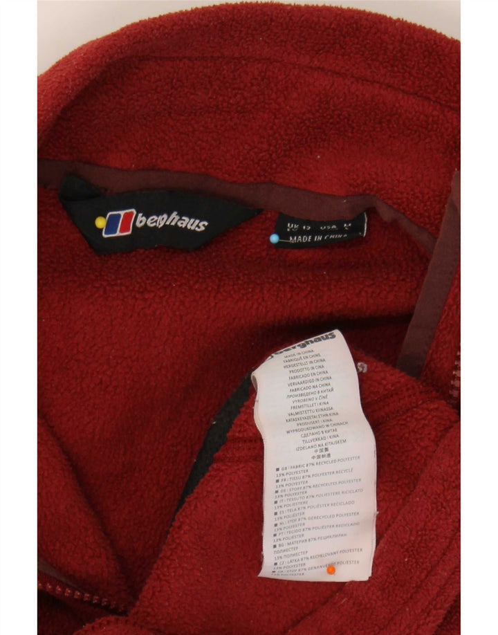 Berghaus Dame Liner Fleecejakke UK 12 Medium Burgundy Polyester