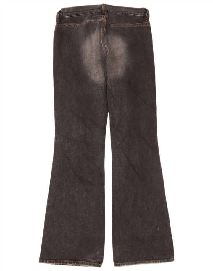 Diesel Dame Flared Jeans W27 L32 Sort Bomuld