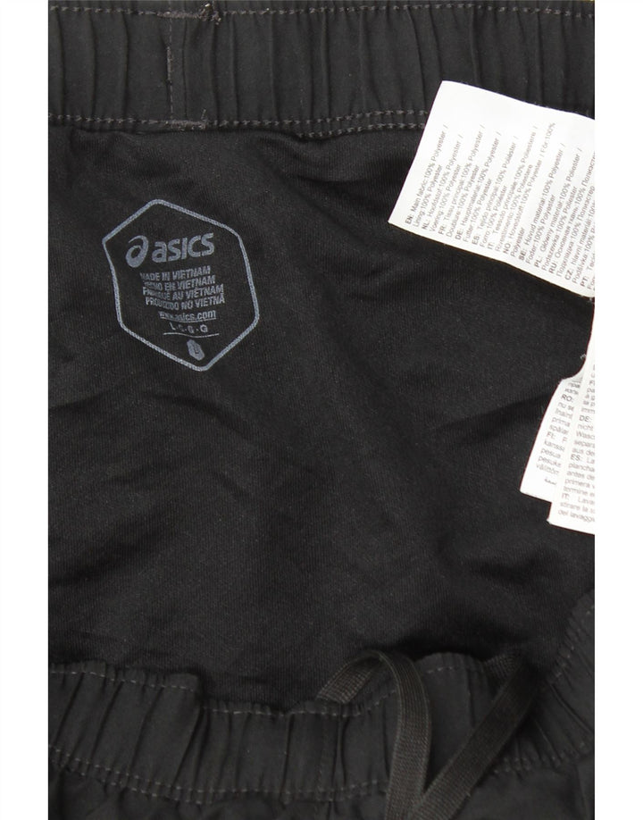 Asics Herre Sportshorts Large Sort Polyester