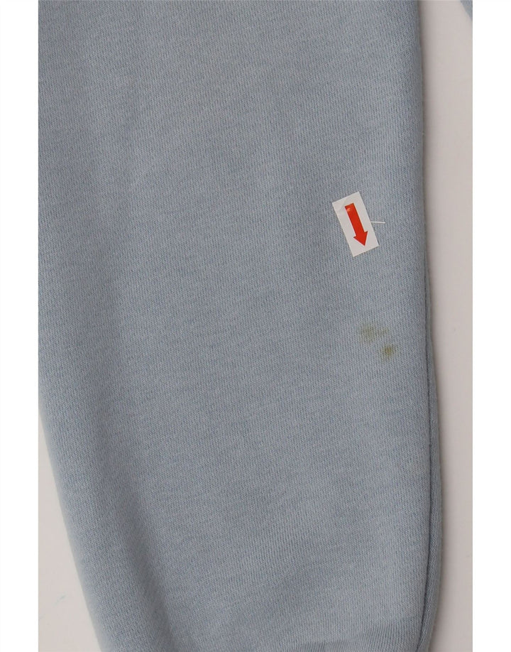 NIKE Dame Loose Fit Sweatshirt Jumper UK 14 Medium Blue Bomuld