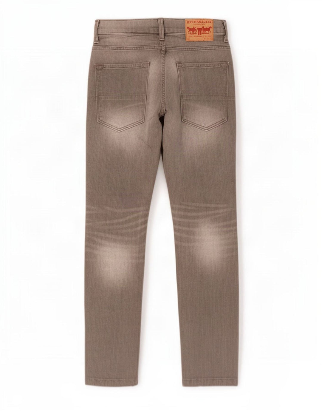 Levi's Straight Jeans til mænd W29 L32 Grå bomuld