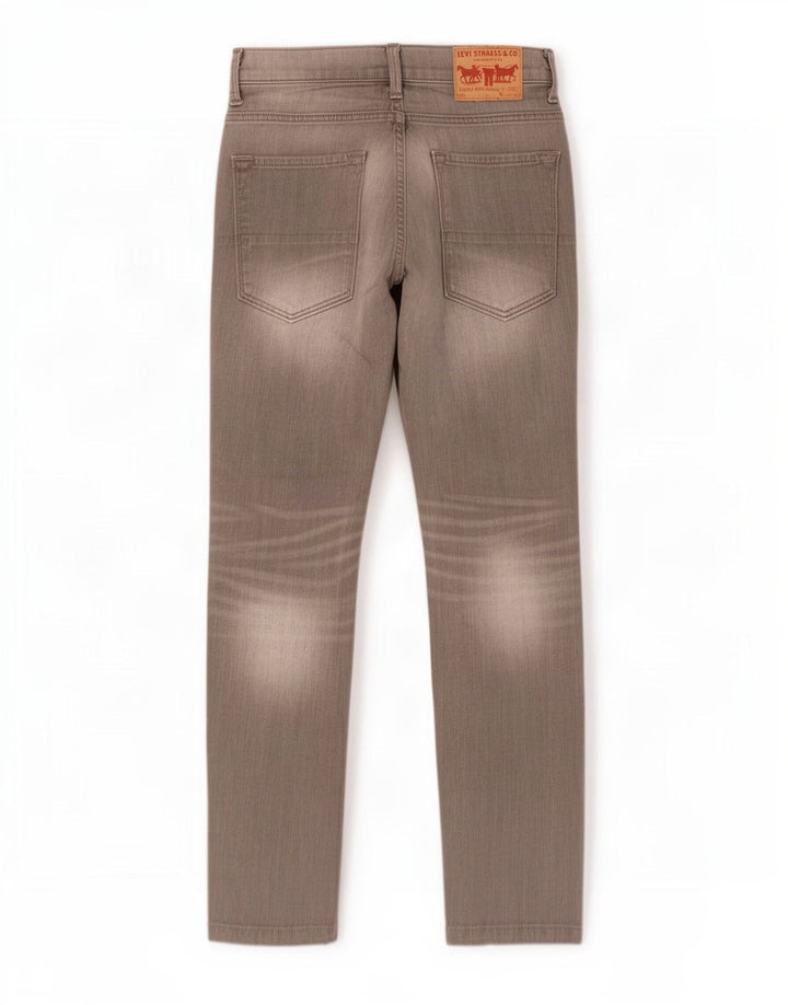 Levi's Straight Jeans til mænd W29 L32 Grå bomuld