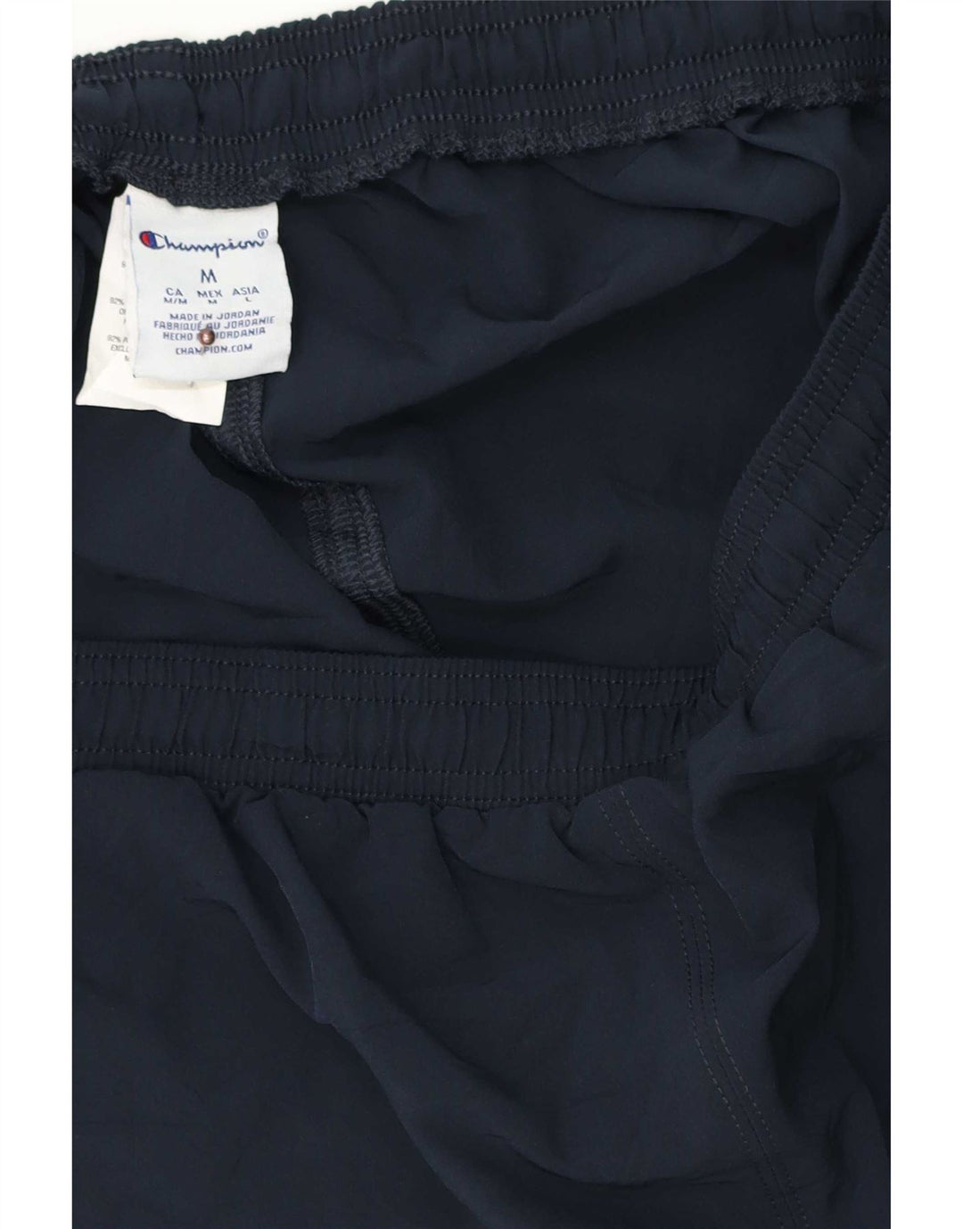 Champion kvinders grafiske sportsshorts UK 12 Medium Navy Blue Polyester