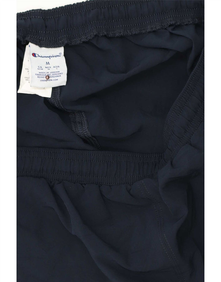 Champion kvinders grafiske sportsshorts UK 12 Medium Navy Blue Polyester