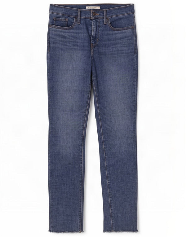 Levi's Womens 311 Shaping Skinny Jeans W28 L30 Blue Cotton