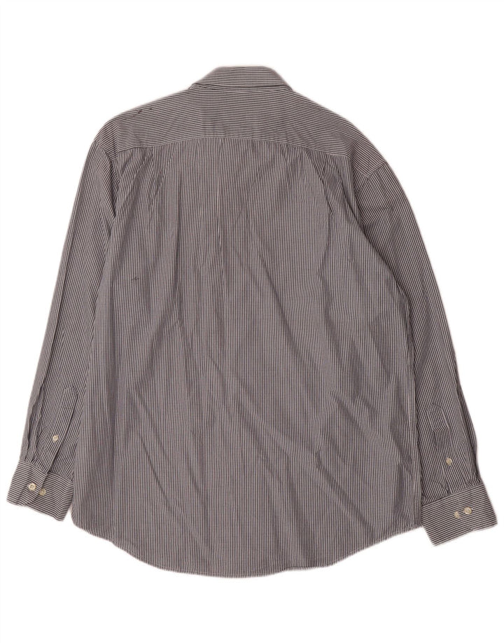 IZOD Herreskjorte Stor Grå Gingham Bomuld