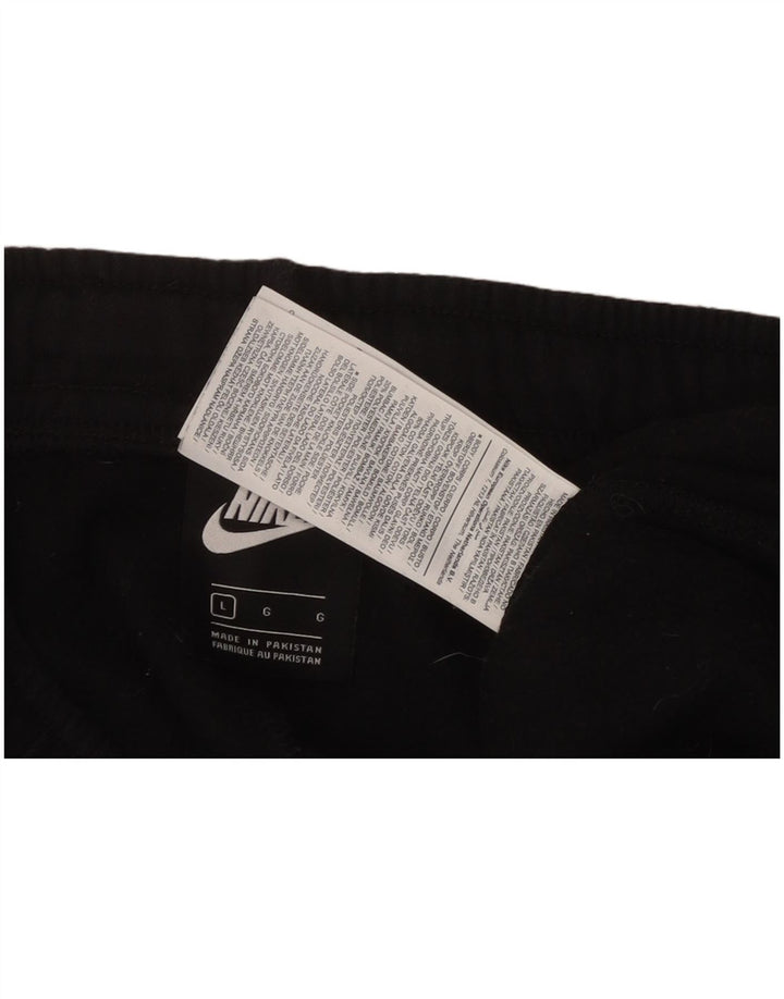 NIKE Grafisk træningsdragt bukser til mænd Jogger Stor sort bomuld