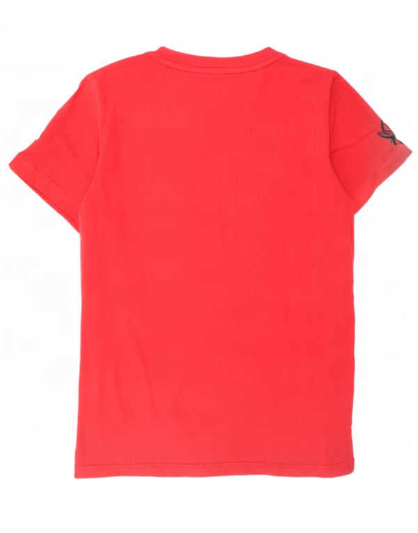 Puma Boys Ferrari Grafisk T-Shirt Top 13-14 År Rød Bomuld
