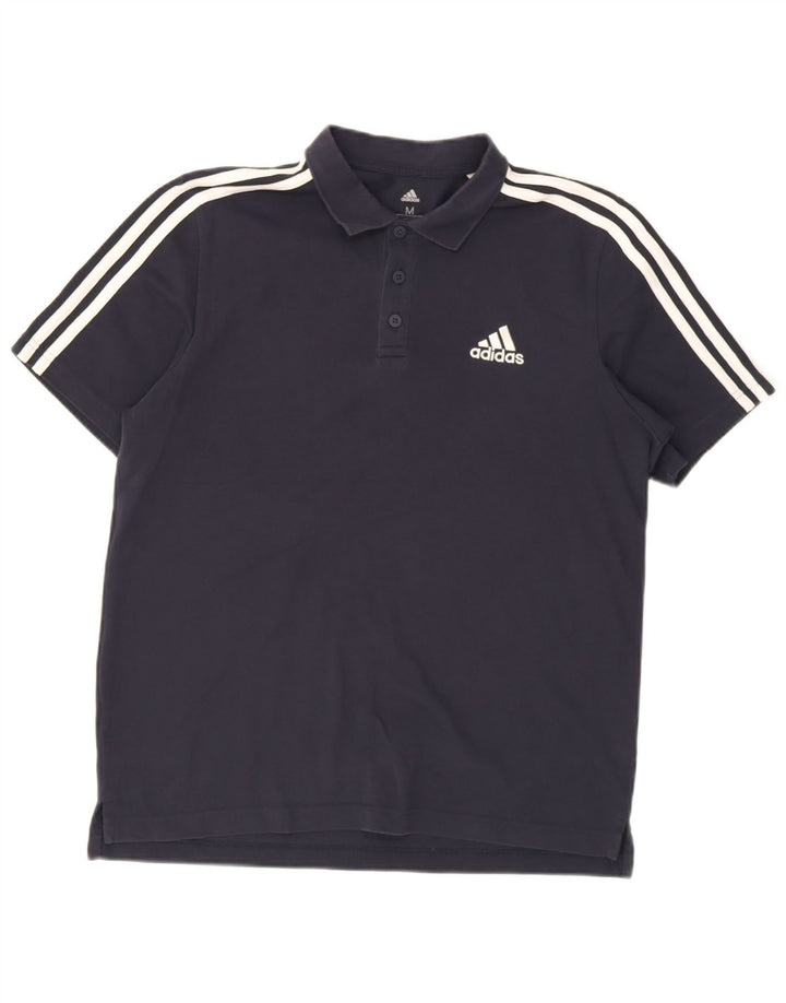 Adidas herre poloshirt Medium marineblå bomuld