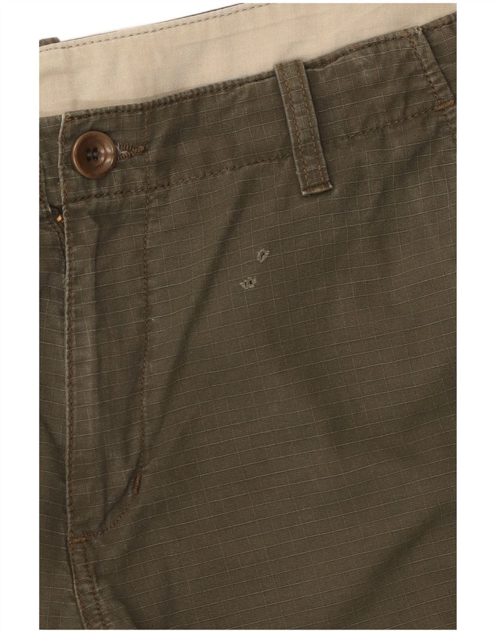 Carhartt Herre Cargo Shorts W32 Medium Khaki Bomuld