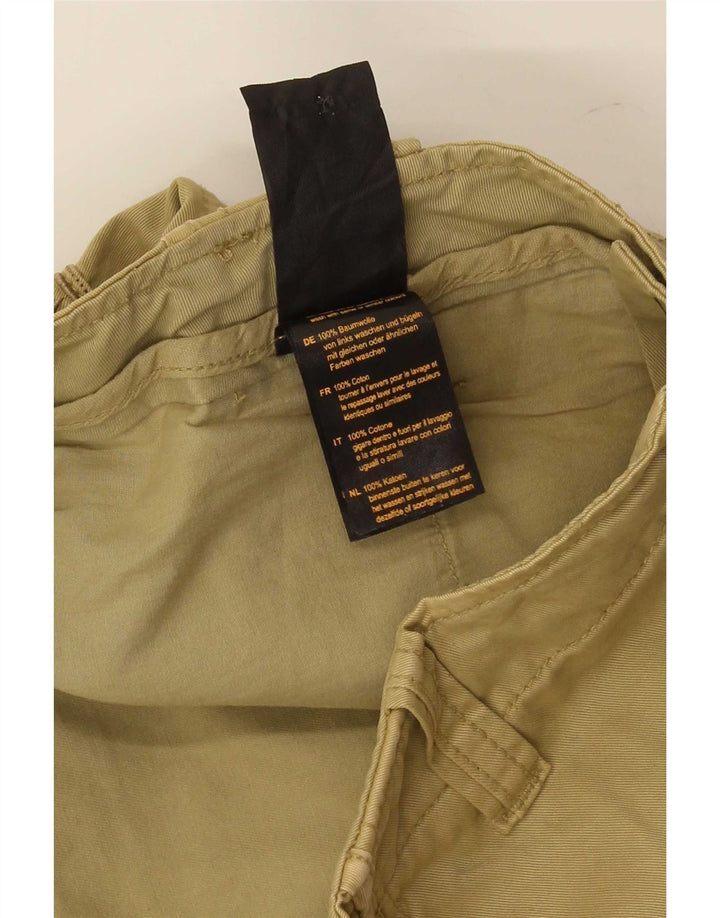 Alpha Industries Straight Cargo bukser til mænd W36 L32 Khaki Bomuld