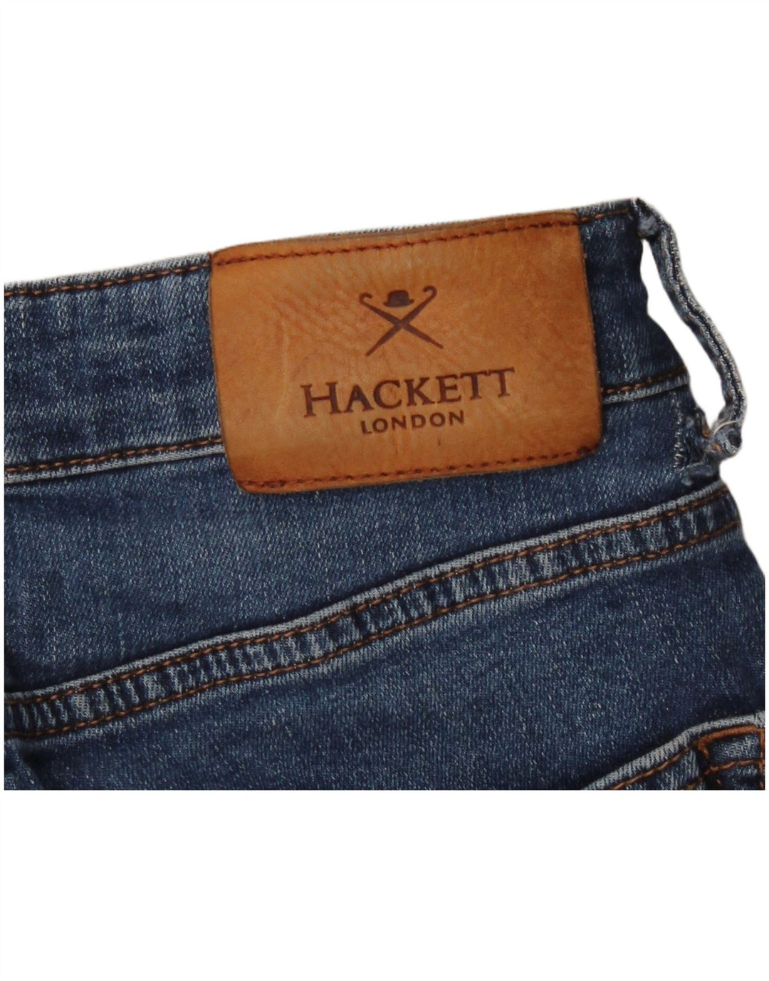 Hackett Dame Slim Jeans W26 L29 Blå Klassisk