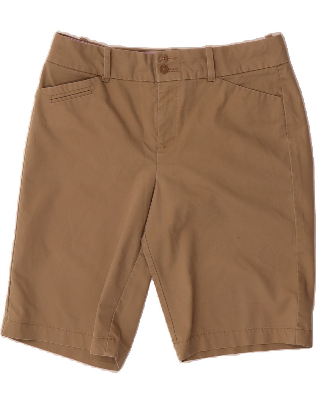 DOCKERS Womens Casual Shorts US 10 Large W34 Beige Polyester Vintage Dockers and Second-Hand Dockers from Messina Hembry 