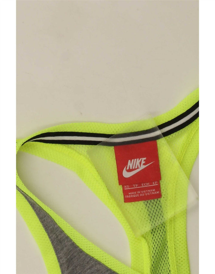Nike Damevest Top UK 6 XS Grå Colourblock