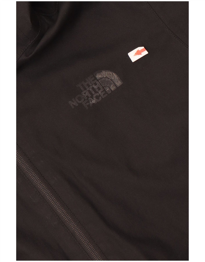 The North Face Regnjakke med hætte til mænd UK 36 Lille sort polyester