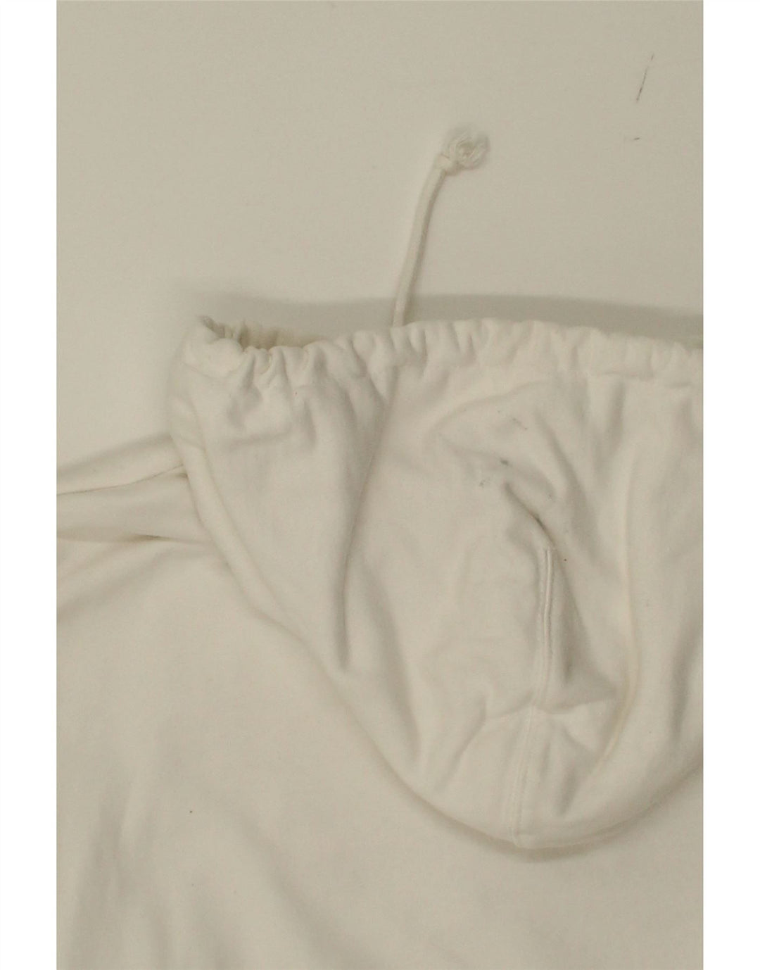 LEVI'S Mens Graphic Hoodie Jumper Medium White Cotton Vintage Levi's and Second-Hand Levi's from Messina Hembry 