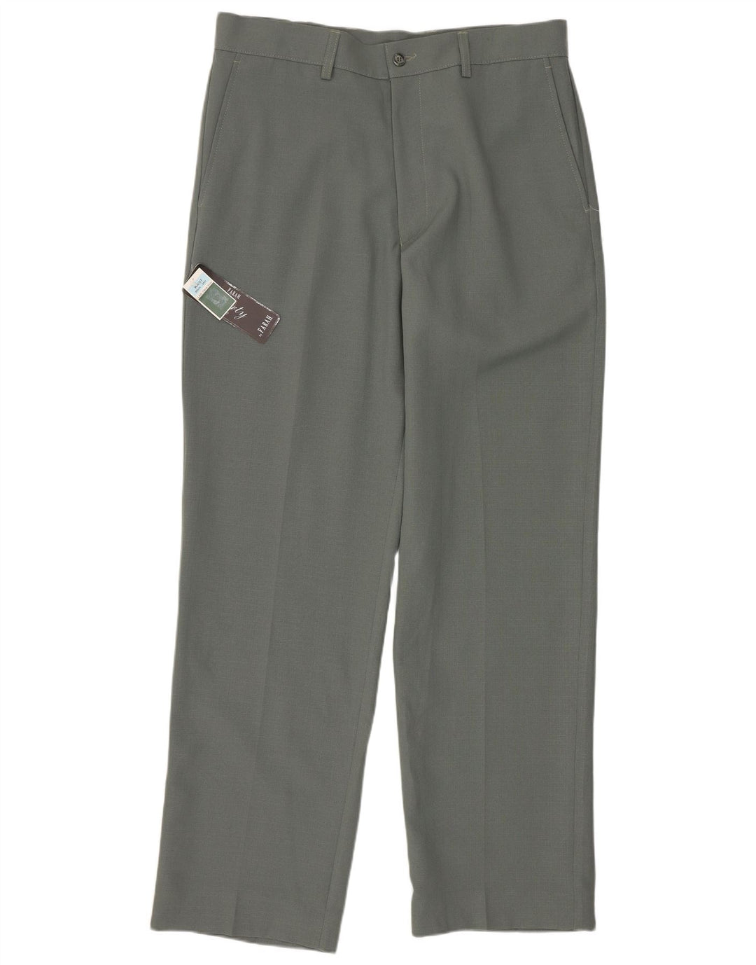 Farah Lige Casual Bukser til kvinder W34 L31 Grøn Polyester