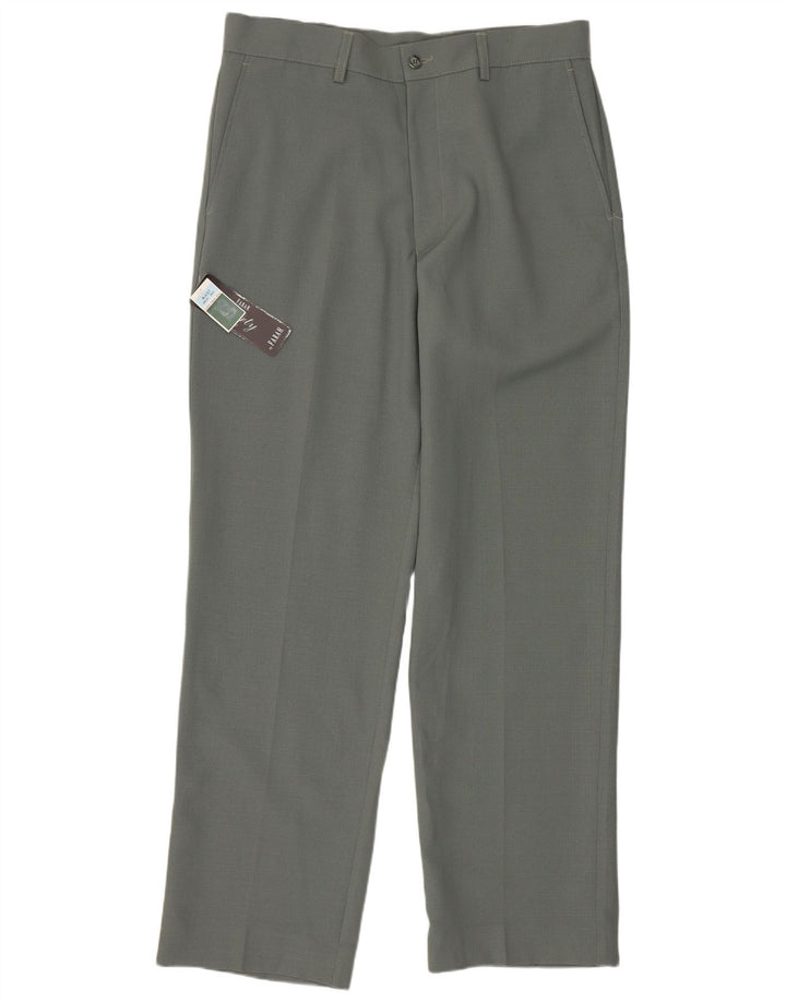 Farah Lige Casual Bukser til kvinder W34 L31 Grøn Polyester