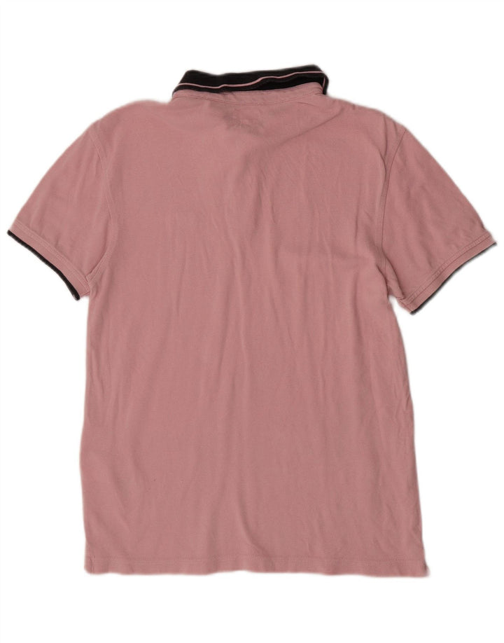 Levi's Poloshirt til mænd Lille Pink Colourblock Bomuld