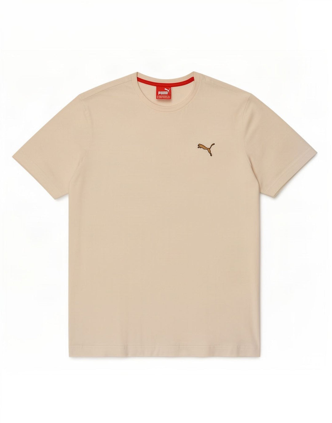 Puma herre T-shirt top lille hvid bomuld
