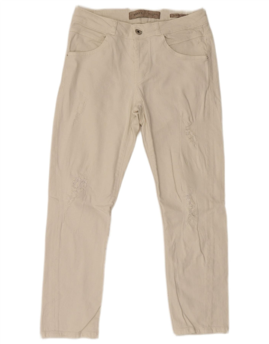 Guess Slim Jeans til kvinder W27 L26 Hvid bomuld