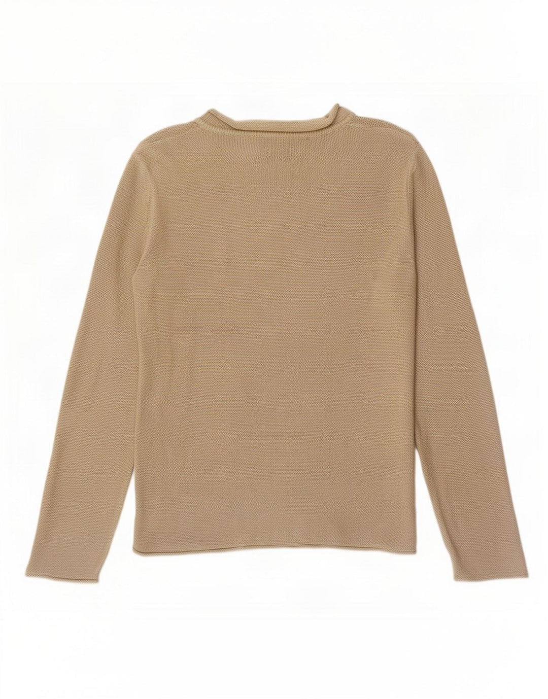 Armani Jeans Herre Crew Neck Jumper Sweater lille beige bomuld
