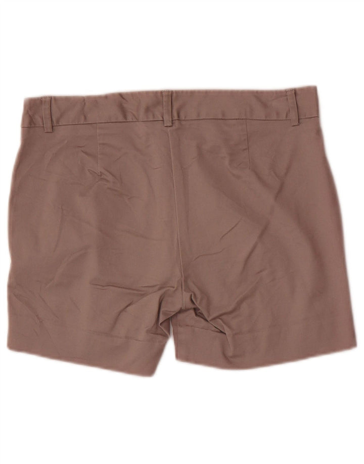 Zara Casual Shorts til kvinder Medium W28 Brun bomuld