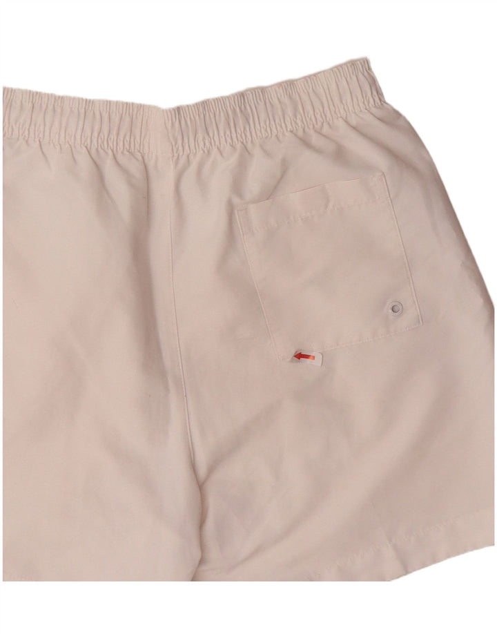 Calvin Klein Herre grafiske badeshorts Små hvide polyester