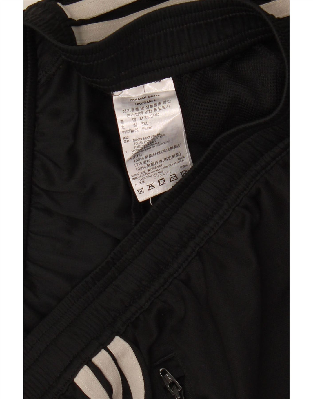 Adidas Aeroready Sportsshorts til mænd store sorte polyester