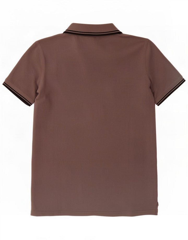 Carrera Polo Shirt til mænd Large Grey Cotton