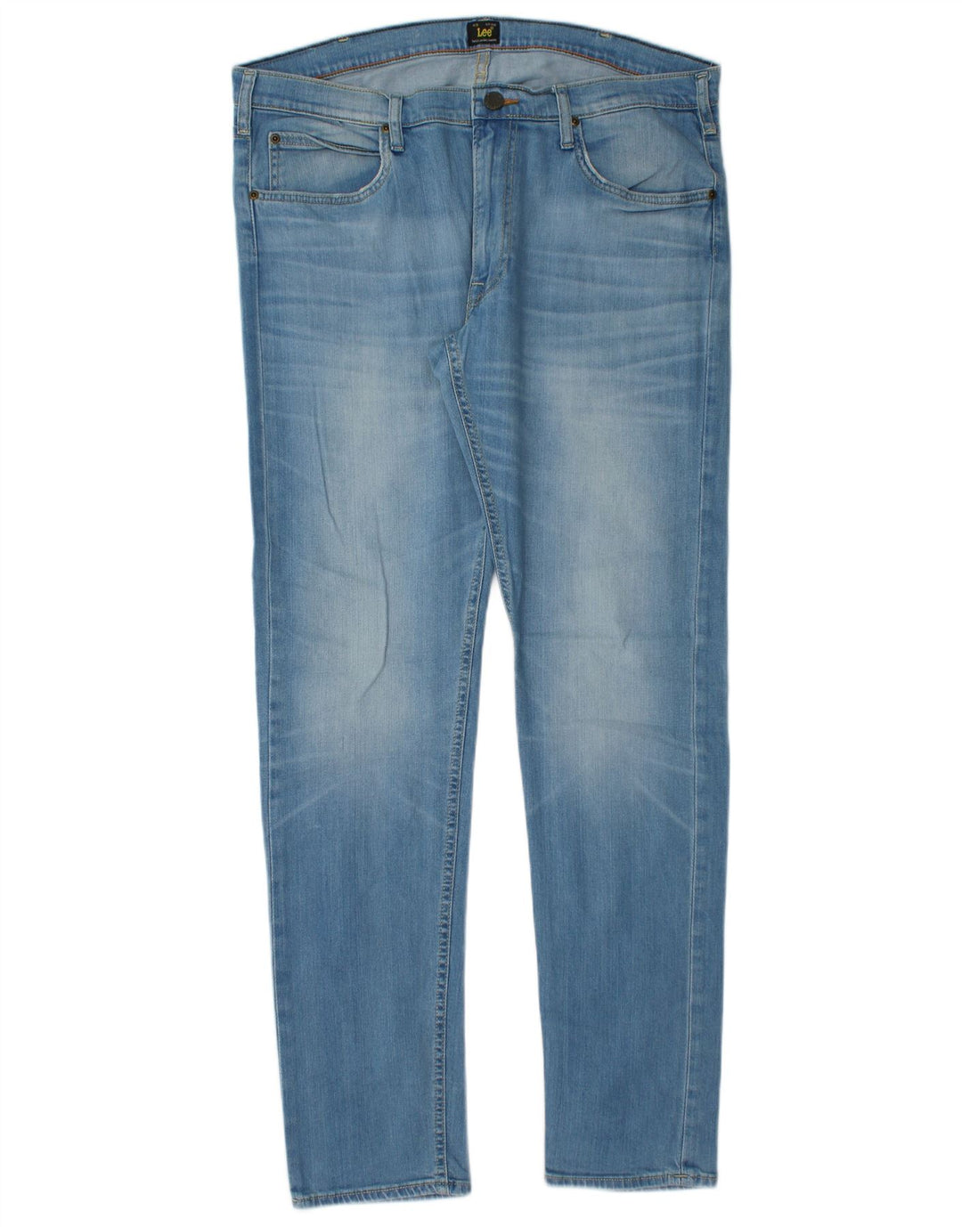 LEE Herre Luke Slim Jeans W36 L34 Blå Bomuld