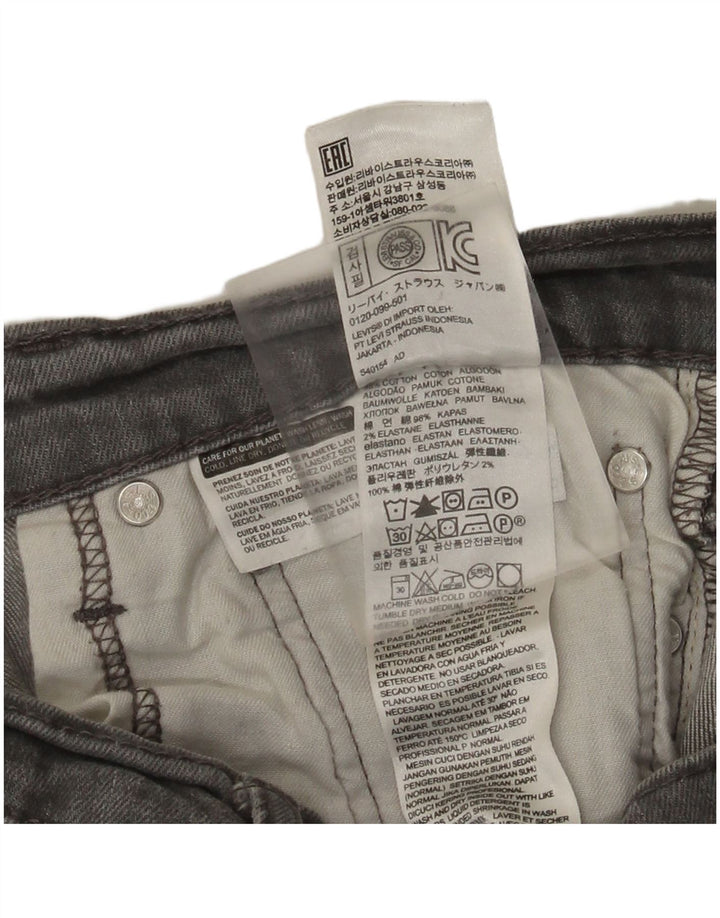Levi's Herre 541 tilspidsede jeans W33 L31 Grå bomuld