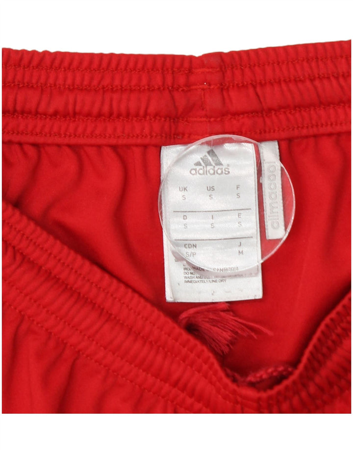 ADIDAS Climacool Sportsshorts til mænd Small Red Colourblock Polyester