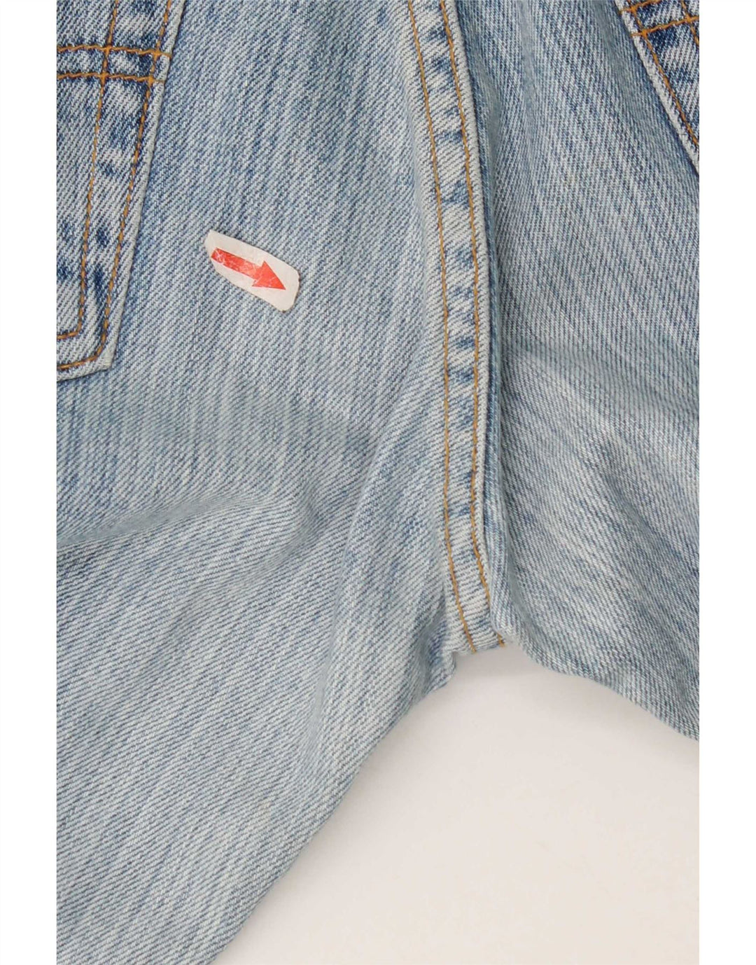 Levi's Dame 595 Straight Jeans W27 L32 Blå Bomuld