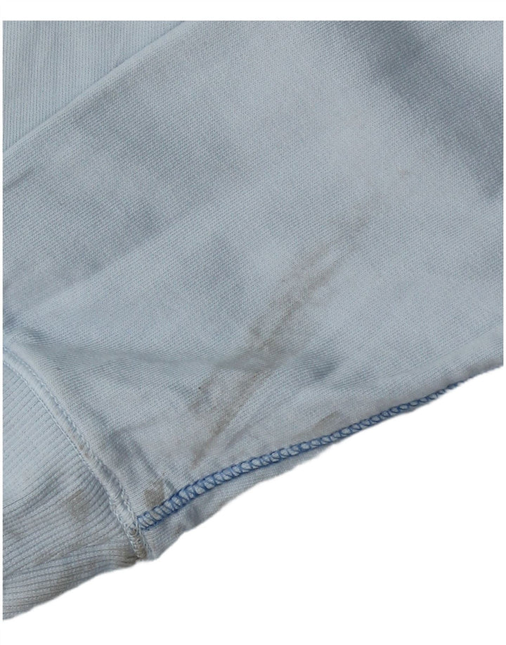 WHITE STUFF Dame hættetrøje Jumper UK 12 Medium Blue Cotton