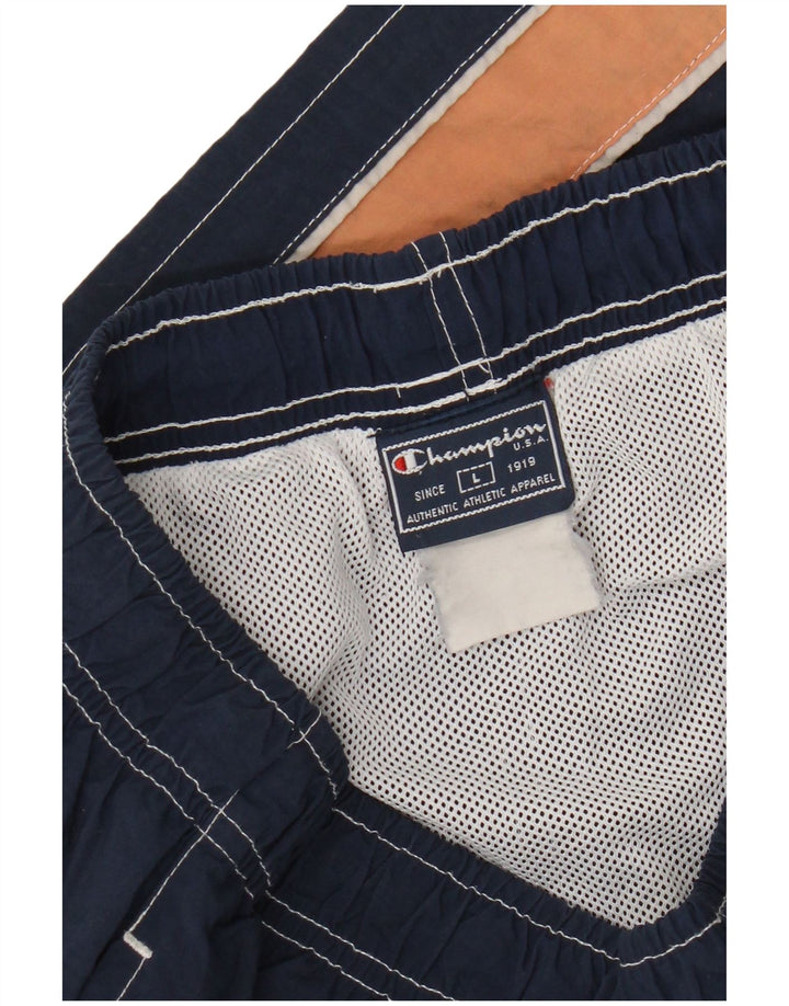 Champion Herre svømmeshorts Large Navy Blue Colourblock