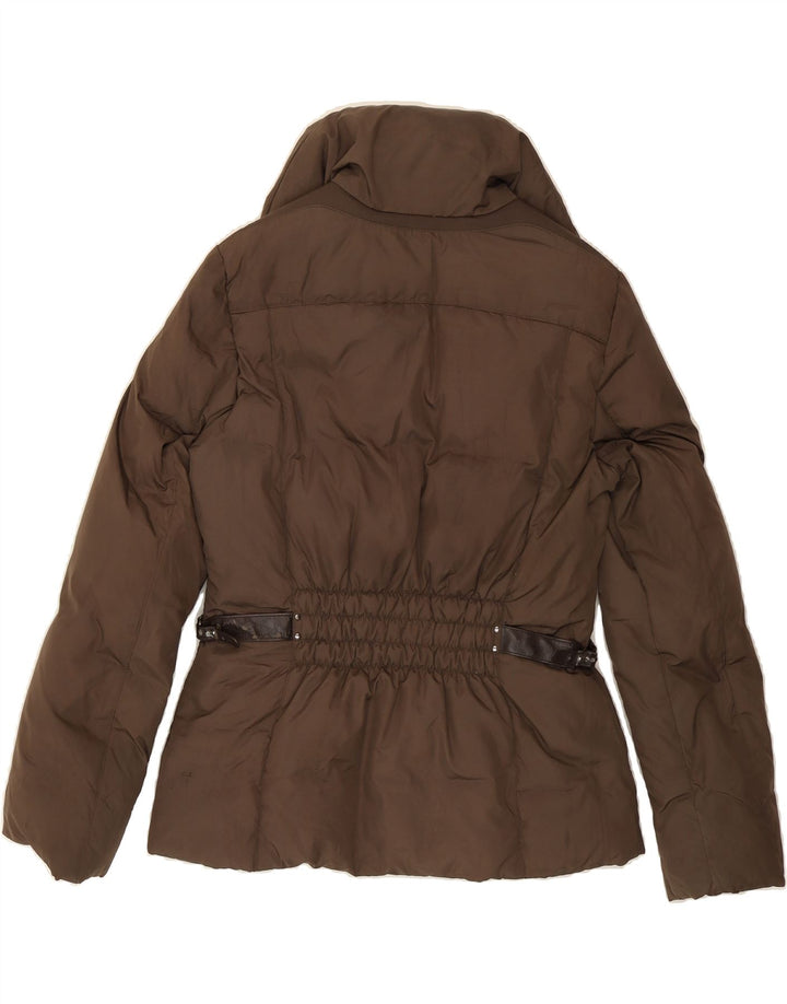GEOX Womens Respira Padded Jacket UK 10 Small  Brown Polyester Vintage Geox and Second-Hand Geox from Messina Hembry 