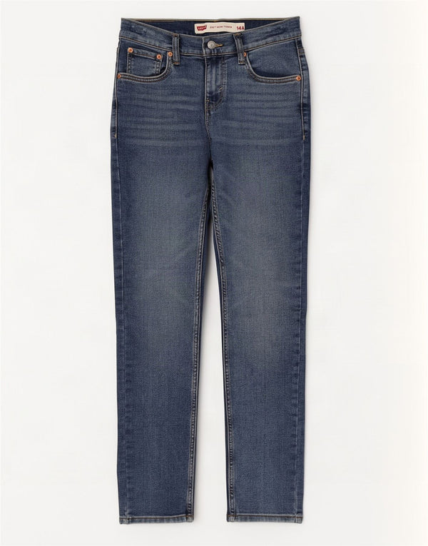 Levi's Boys 512 Slim Tapered Jeans 13-14 år W28 L30 Blå Bomuld