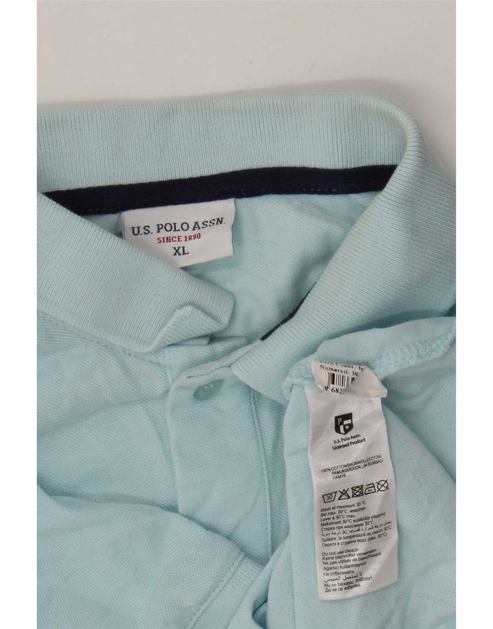 U.S. Polo Assn. Herreskjorte XL Blå Bomuld