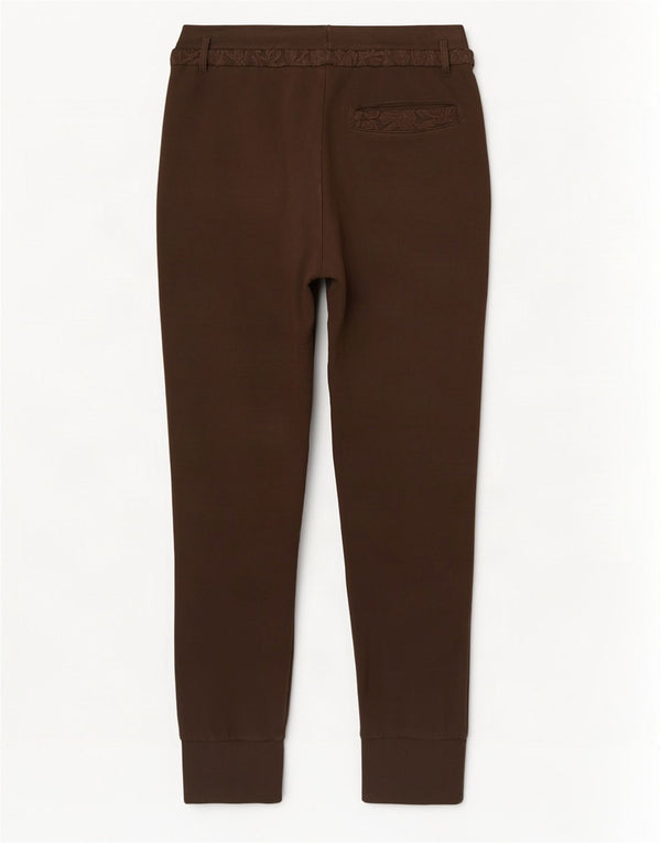 Champion Womens Heritage Fit Træningsdragt Bukser Joggers UK 14 Large Khaki