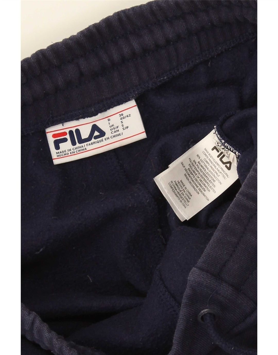 Fila Træningsdragt til mænd Joggers Små marineblå bomuld