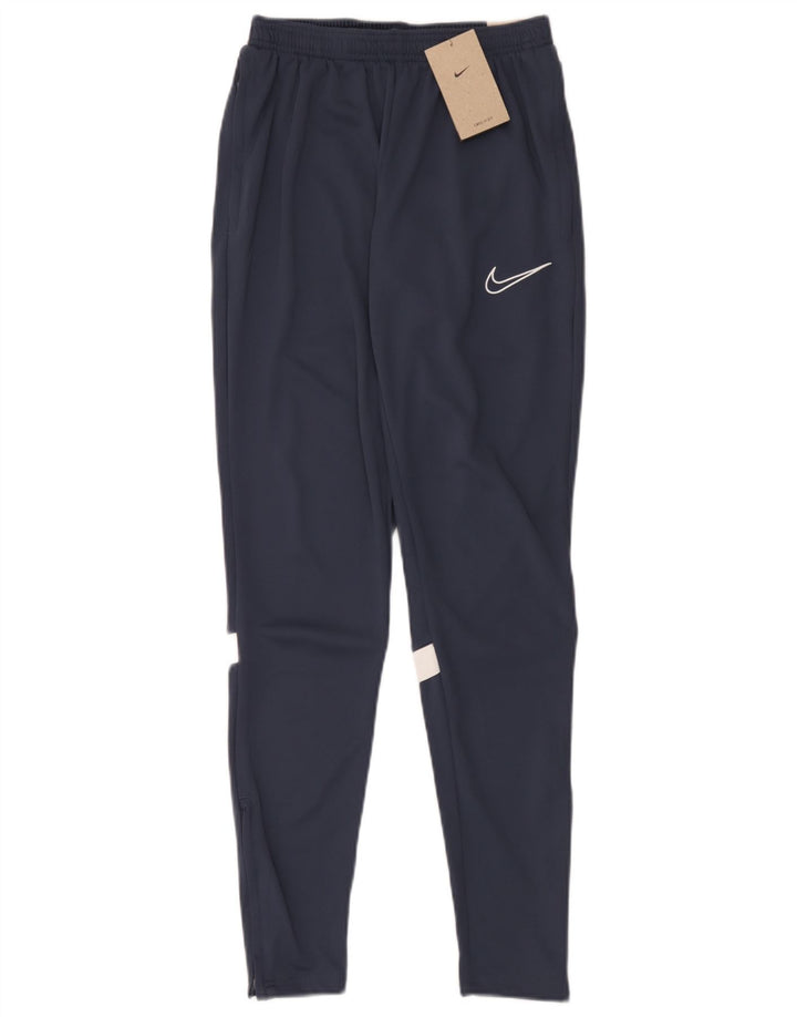 Nike Herre Dri Fit træningsdragt Bukser Små marineblå Colourblock Polyester