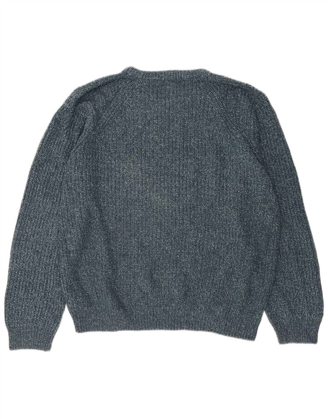 Marks & Spencer Herre Boat Neck Jumper Sweater XL Blå Akryl