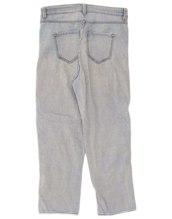 Marks & Spencer Womens The Carrie Cropped Jeans UK 10 Small W28 L22 Blue